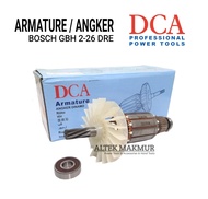 Armature DCA For Bosch GBH2-26DRE Angker Dinamo Mesin Rotary Hammer Bor Bosch GBH 2 26 Rotor Motor G