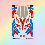 MERAH Winning Bird Stickers - 21th Century - Black Body Combination Red - Transparentbiru