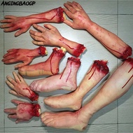 ANGINGBAOGP Halloween Costume Cosplay Haunted House Broken Foot Latex Toys