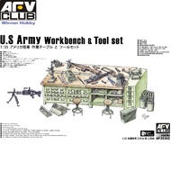 AFV Club 35302 U.S Army Workbench & Tool set 1/35