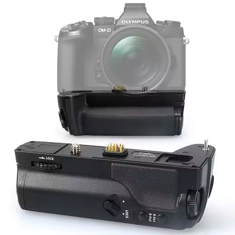 JINTU Pro Multi-Power Hand Battery Grip Pack for Olympus OM-D E-M1 OMD EM1 SLR Camera Replacement HL