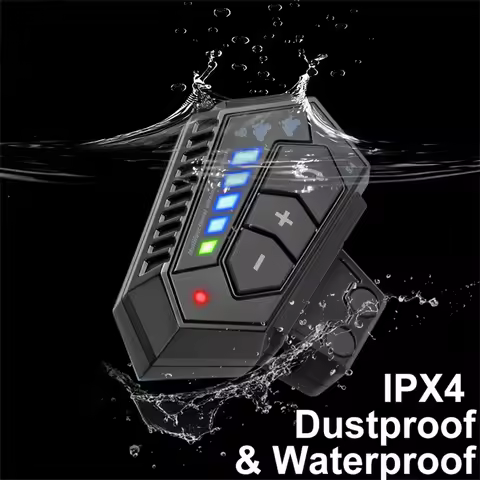 BT-2x Motorcycle Helmet Headset Bluetooth Hands-Free Call IPX4 Waterproof 500mAh Headset Speakers Hi