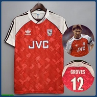 S-XXL    1990-1992 Arsenal Jersey Retro Soccer Jerseys Football Jersey Men Shirt