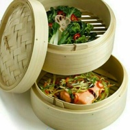 Bamboo Cloud Knitting - Treating Bamboo Steaming Bamboo Cage 1 Cage 1 Lid - Bamboo VN