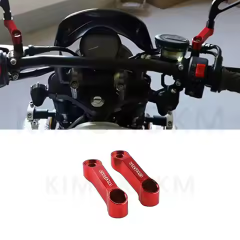 For GROM MSX125 MSX 125 SF MSX125SF GROM125 Motorcycle Rearview Mirror Extender Riser Extension Adap