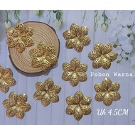 2PC Iron Flowers