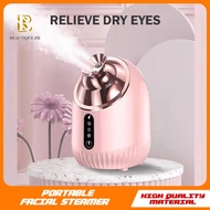 Facial Steamer, Nano Ionic Warm Mist Portable Humidifier Machine Home Face Sauna for Deep Cleaning
