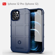 Carristo Iphone 12 / Iphone 12 Pro Rugged Shield Thick TPU With Shockproof Design Case Cover Protect