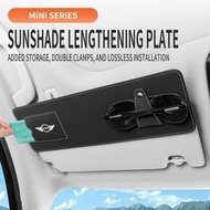 MINI cooper countrymanclubmanF60F45 Extended car sun visor Sunshade storage glasses clip Automotive 