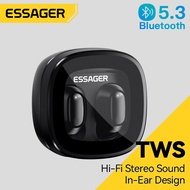 Essager V5.3 Bluetooth TWS Wireless Earphones BT Hi-Fi Stereo Headphones with Mic Charging Case Ster
