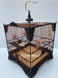 Khung lồng chào mào mun đuôi công đục Cnc rồng