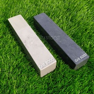 Original natural sharpening stone 1 set contains 2 pcs dimensions 20x4x4cm