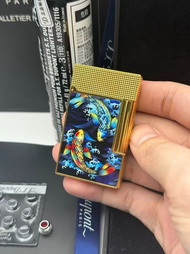 S.T. Dupont Paris 台版都彭雙火s.t.dupont都彭錦鯉朗聲雙火打火機