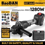998VF Cordless Angle Grinder Portable Brushless Angle Grinder Rechargeable Grinder Cutting Machine