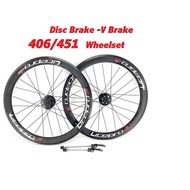 Bicycle wheel Litepro S42 AERO Wheelset for 20inch folding bike 406/451