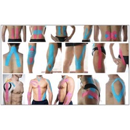 Ready Stock # Li-Ning Kinesiology Sport Tape & Protection Sport Tape Basketball Volleyball Football 