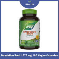 รากดอกแดนดิไลอันสกัด Dandelion Root 1575 mg 180 Vegan Capsules - Natures Way