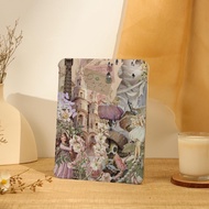 Purple Collage iPad Case,iPad Air Case For 13"/11"iPad Pro 2024,13"iPad Air 6 Case,iPad mini 6 Case,