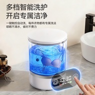 迷你涡轮洗衣机小型洗内裤机洗脱一体便携式洗内衣洗袜子机
