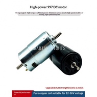 All Copper 997 Motor High Torque 12v DC High Speed Motor 36v Power Tool 24V Electric Drill Small Tab
