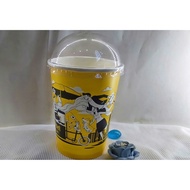 25 - 50 cái ly giấy cốc giấy 360ml - 14oz/12oz kèm nắp cầu