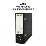 (1PC) ABBA 405 AB10049 3" A5 2D Ring Arch File | Voucher File X 1PC