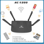 RJ-LINK 5g Router Dual-band routers Memory (RAM)128MB Wi-Fi 5 supports 802.11AC Transfer Speed 1200M