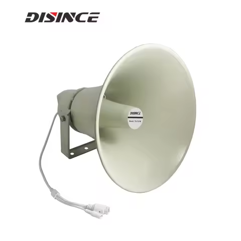 50W SIP Horn Speaker Trumpet Speaker Network Management Software Control Support ONVIF TCP UDP
