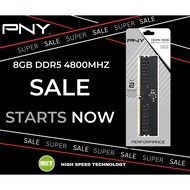 PNY 8GB/16GB Performance DDR5 4800MHz Desktop Memory