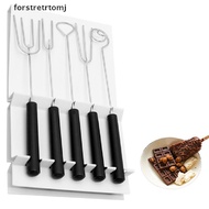 forstretrtomj 1/6Pcs Chocolate Dipping Tool DIY Candy Caker Fruit Fondue Decorating Fork Kit