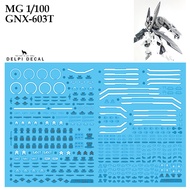 [DELPI DECAL] 357 [1] MG 1/100 GNX-603T GN-X GUNDAM WATER SLIDE DECAL