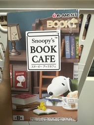 snoopy 史努比盲盒食玩 rement book cafe