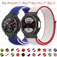 International Collection Sport Nylon loop strap Huami Amazfit T-Rex/T Rex Pro /T-Rex 2 Smart watch band
