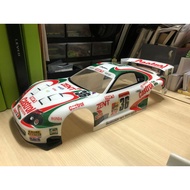 Ready Stock Team C Toyota Supra Castrol JGTC Bodyshell 1/10 257mm wheelbase hsp ff sakura d5s yokomo