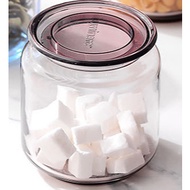 LUMINARC RONDO JAR 500ML Glass Jar Airtight Jar - COVER MINOR DEFECT