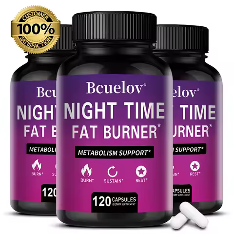 Best Nighttime Fat Burner - Thermogenic Fat Burner, Natural Appetite Suppressant and Metabolism Boos