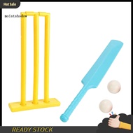 mw Junior Cricket Playset Cricket Toy Set for Beginners Kids Cricket Set for Fun Parent-child Sports