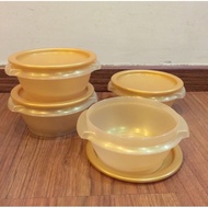 Tupperware Golden Bowl One Touch (400mL)