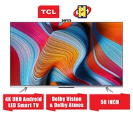 TCL 4K UHD Android Smart TV (50 Inch) LED HDR10 MEMC Dolby Vision &amp; Atmos Android TV 50P725