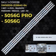 Backlight TV COOCAA 50 Inch 50S6G PRO SW50D10-ZC66AG-04