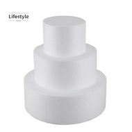 Round Cake Dummy 4 inch / 6 inch/ 8 inch (Cake Dummy Set 4 inch 6 inch 8 inch)