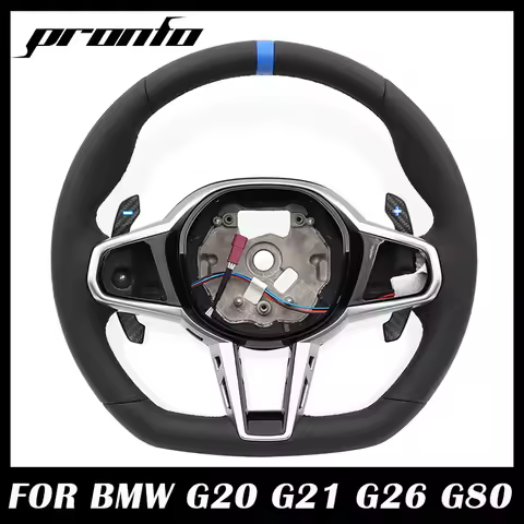 Car CS Steering Wheel Nappa Leather Carbon Fibre for BMW G01 G20 G21 G81 G22 G23 G26 G30 G32 G87 G80