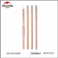 Naturehike Aluminium alloy Tent Canopy Poles เสาทาร์ป อลูมิเนียม ขนาดสูง 2.4เมตร ×แกนใหญ่ พร้อมส่งจ