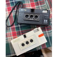 RETO Reto3D 35mm 3D Film Camera Retro Lenticular 3D Effect Boomerang Wiggle Glam Camera [From JAPAN]