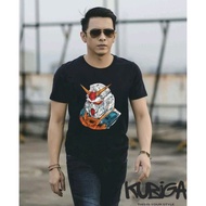 Gundam Ariel Noah T-Shirts Men T-Shirts Kubiga T-Shirts Cool Anime T-Shirts Baju Lelaki Cotton Viral