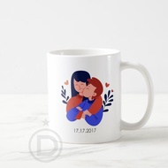 Couple Mug Anniversary Gift for Girlfriend
