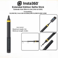 Insta360 Official Extended Edition Invisible Selfie Stick (extendable from 36cm-3m) 全新原廠碳纖維超長隱形自拍棒 新版二代升級3米杆