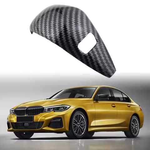 Car Gear Shift Knob Cover for BMW X3 X4 G01 G02 2 3 4 Series G20 G22 G26 AT Interior Decorate Sticke