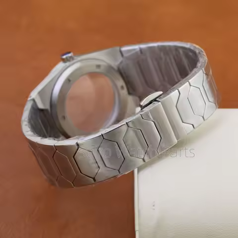 VC222 Watch Case 316L Stainless Steel Bracelet Watchband Sapphire Glass for VC222 NH35 NH36 Automati