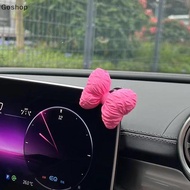 Goshop Car Hooks Cute Invisible Bow Decorations Center Console Decorations And Interior Screen Decor